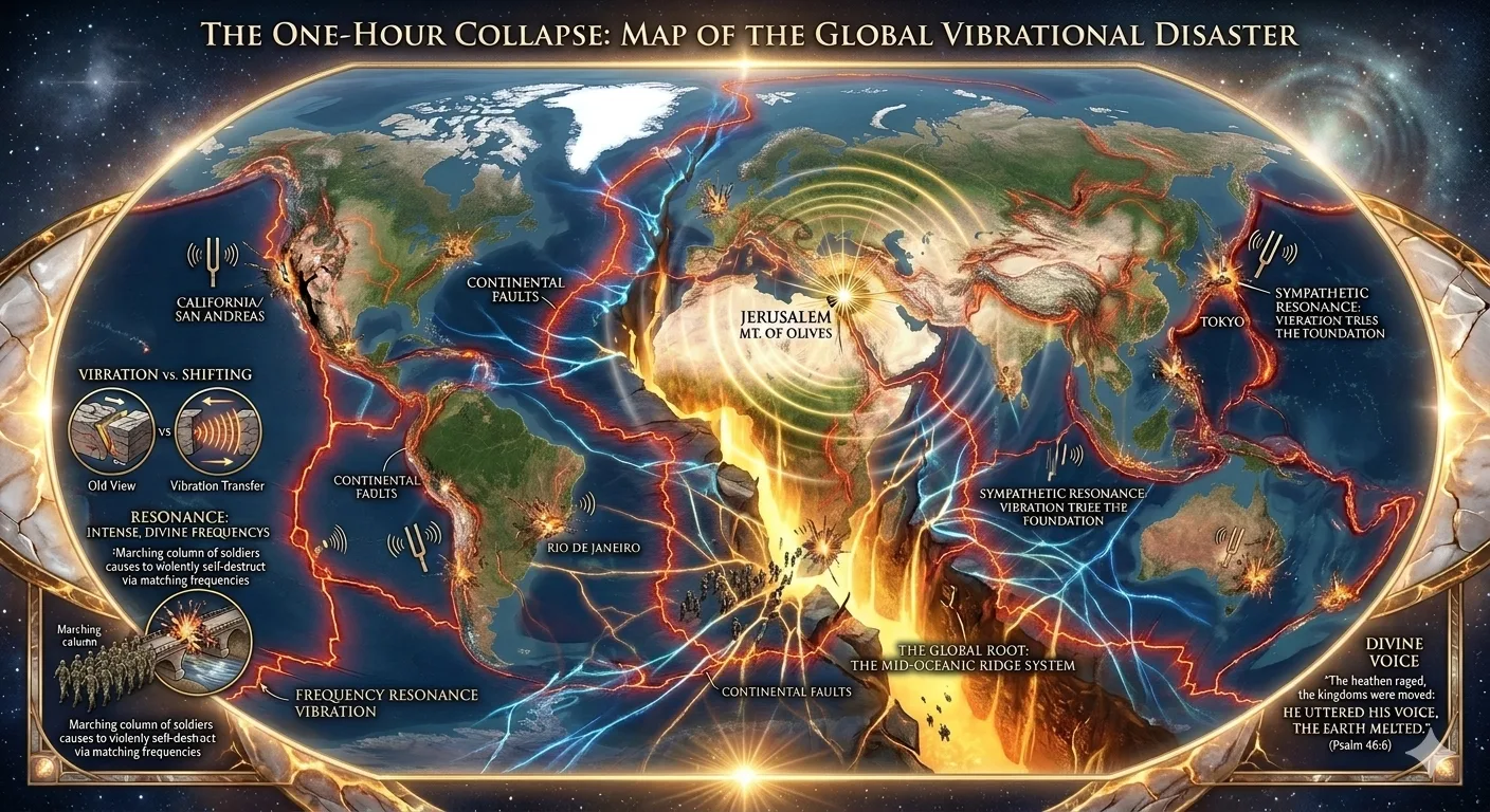 Scriptural Commentary: The Global Vibrational Rupture and Tectonic Reset